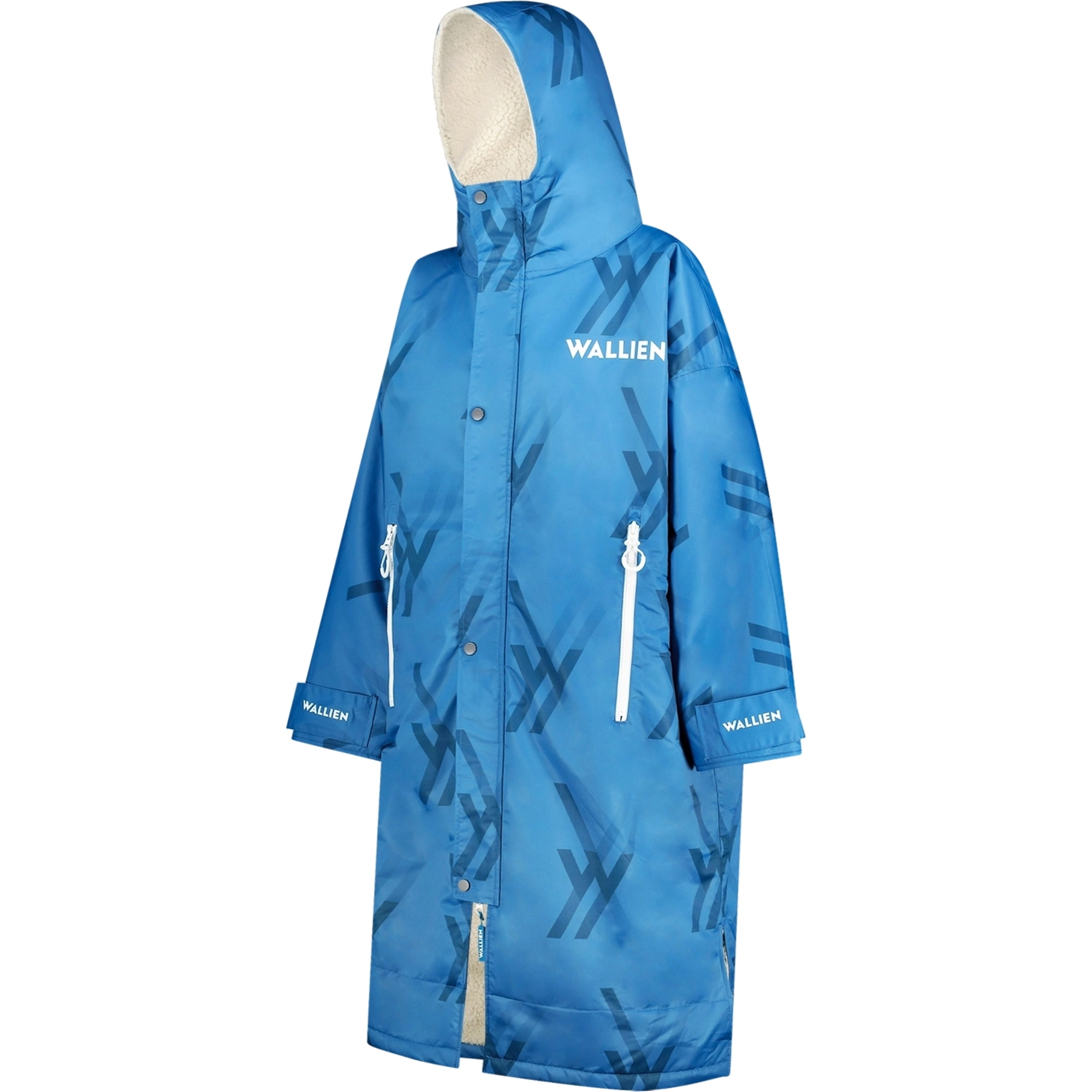 2026 Wallien Womens Changing Robe 107003001 - Blue Logo Print